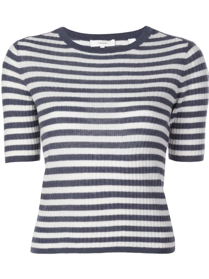 Vince Marine Knitted Top - Blue