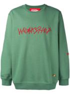 032c Embroidered Sweatshirt - Green