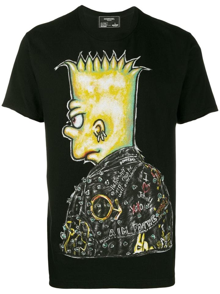 Domrebel Dude T-shirt - Black