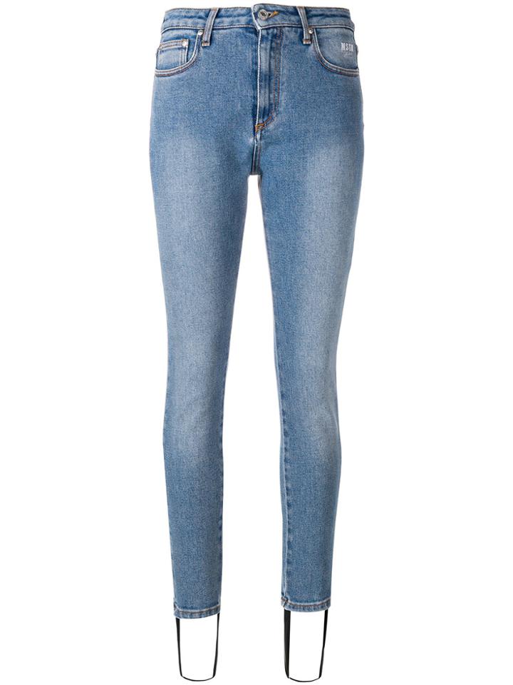 Msgm Skinny Jeans - Blue