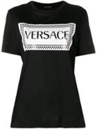 Versace Print Logo T-shirt - Black