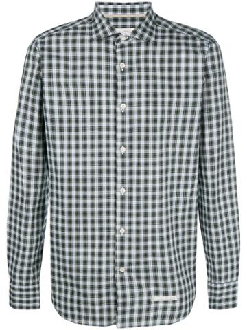 Tintoria Mattei Checked Shirt - Blue