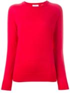 Equipment Hem Detail Sweatshirt, Women's, Size: Large, Pink/purple, Polyester/cashmere/wool