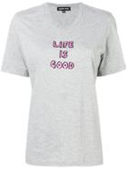 Markus Lupfer Alex Life Is Good T-shirt - Grey
