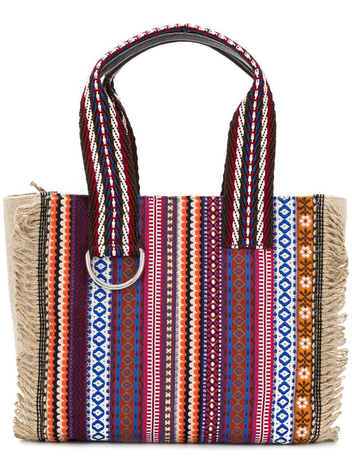 Etro Striped Shoulder Bag - Multicolour
