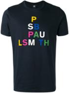 Ps By Paul Smith - Printed T-shirt - Men - Cotton - Xl, Blue, Cotton