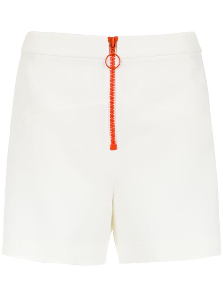 Nk Zipped Shorts - White