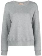 No21 Glam Jersey Sweater - Grey