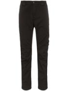 Cp Company Straight Leg Utility Pocket Trousers - Black
