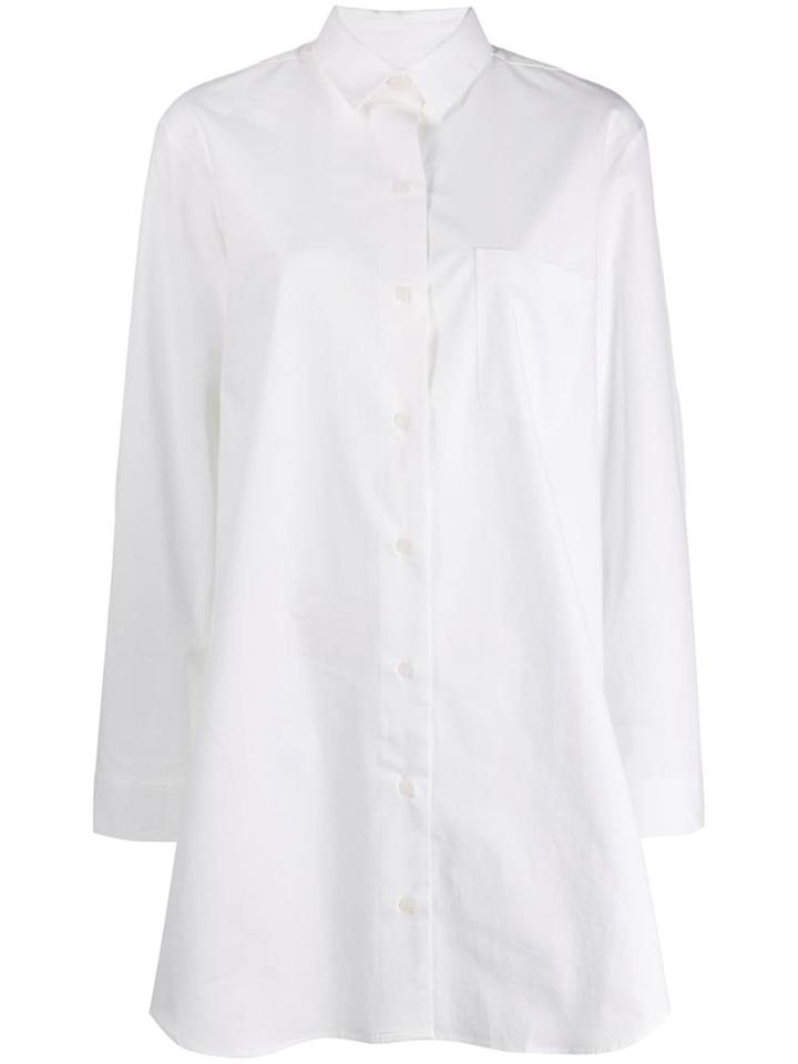 Sunspel Oversized Blouse - White