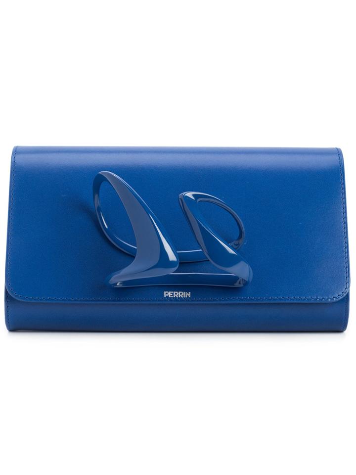 Perrin Paris Perrin Paris X Zaha Hadid Mobi Clutch - Blue