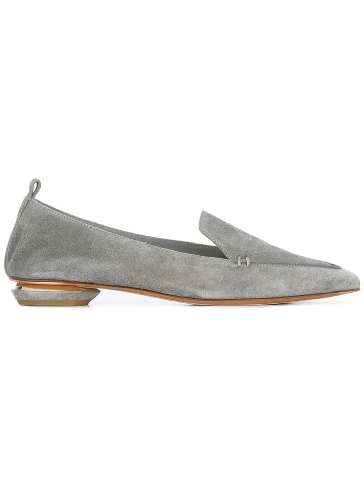Nicholas Kirkwood 18mm Beya Loafers - Grey