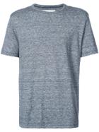 Officine Generale Heather Stripe T-shirt - Blue