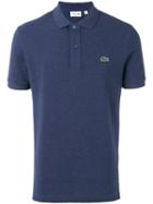 Lacoste Logo Patch Polo Shirt, Men's, Size: 5, Blue, Cotton