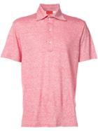 Isaia Slim Fit Polo Shirt - Pink & Purple