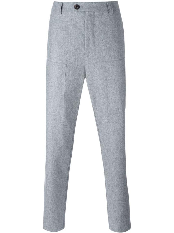 Brunello Cucinelli Side Pocket Detail Trousers