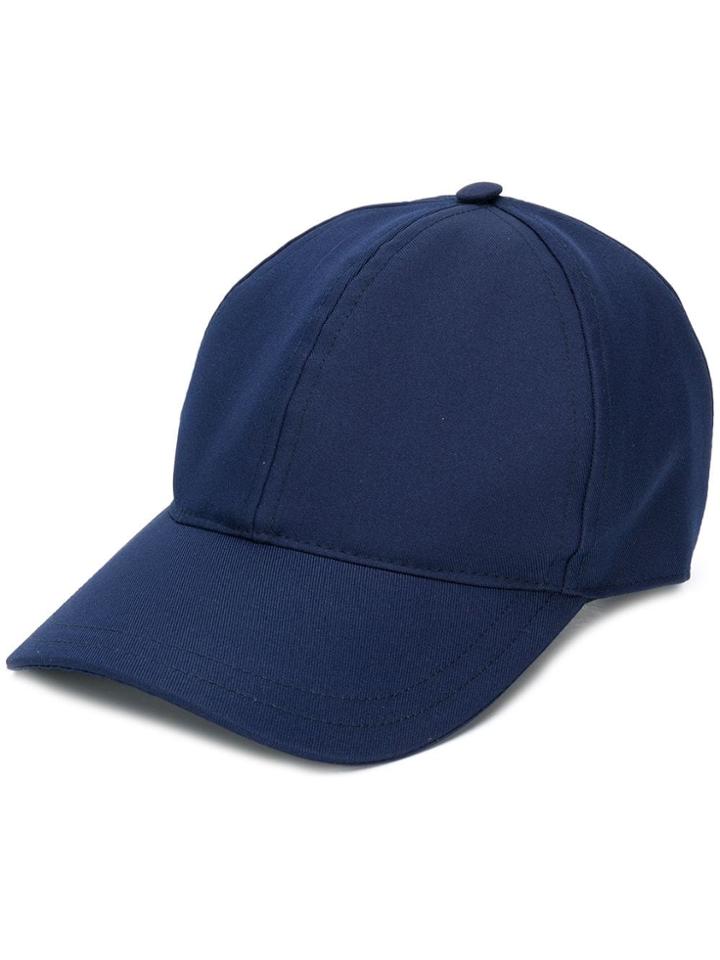 Sunnei Rear Embroidered Logo Cap - Blue