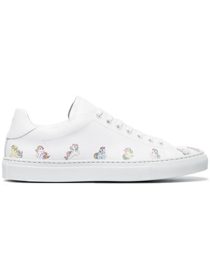 Joshua Sanders My Little Pony Leather Sneakers - White