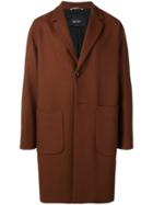 Hevo Patch Pocket Coat - Brown