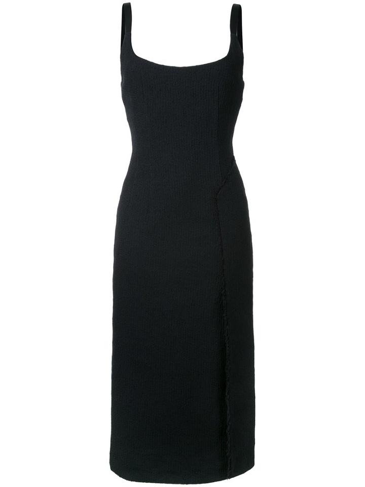 Christopher Esber - Fitted Dress - Women - Cotton/polyester/viscose/polyimide - 12, Women's, Black, Cotton/polyester/viscose/polyimide