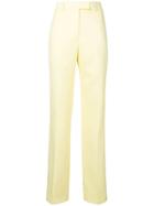 Calvin Klein 205w39nyc Silk Trim Twill Trousers - Yellow