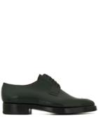 Namacheko Perforated Detail Derby Shoes - Green