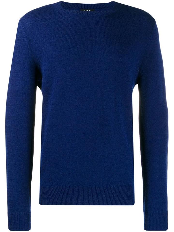 A.p.c. Knit Jumper - Blue