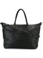 Zanellato Textured Zipped Tote Bag - Black