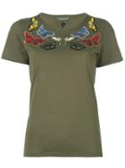 Alexander Mcqueen Beaded Moth T-shirt