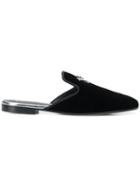 Giuseppe Zanotti Regal G Embellished Loafers - Black