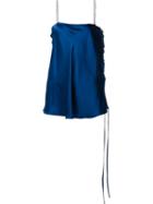Ellery Silk Tank Top, Women's, Size: 4, Blue, Silk
