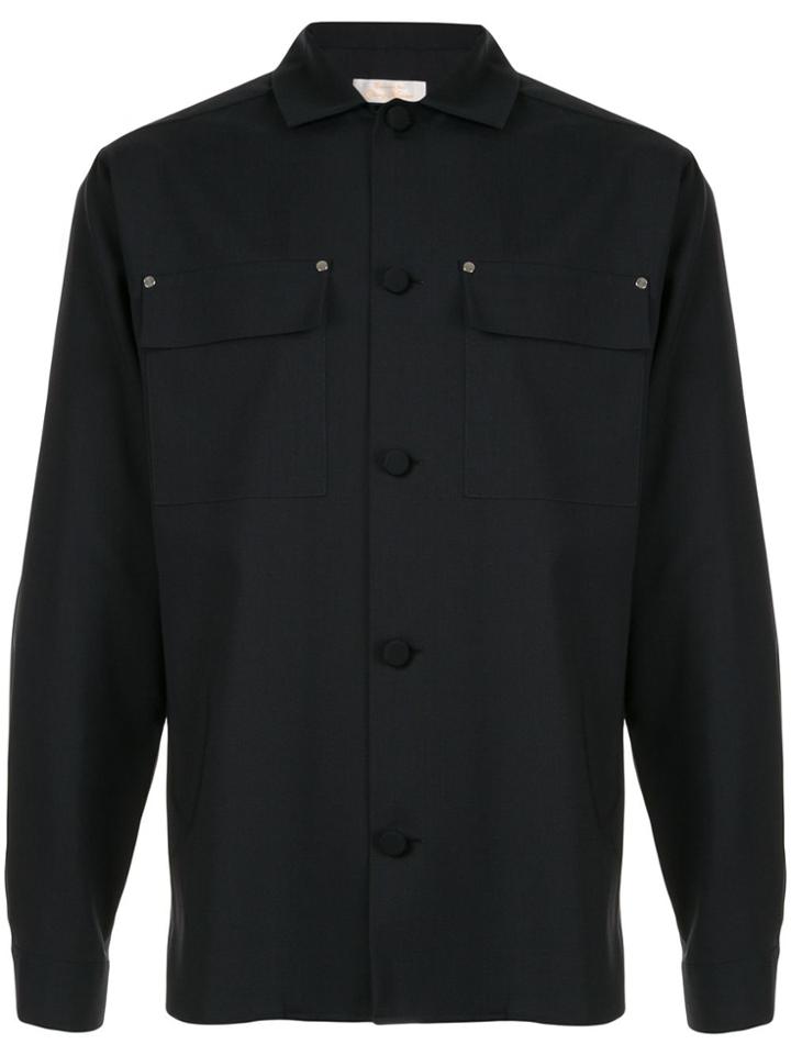 Education From Young Machines Woven Shirt - Blue