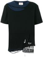Maison Mihara Yasuhiro Distressed Style T-shirt - Black