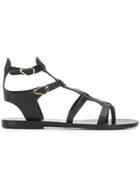 Ancient Greek Sandals Stephanie Sandals - Black
