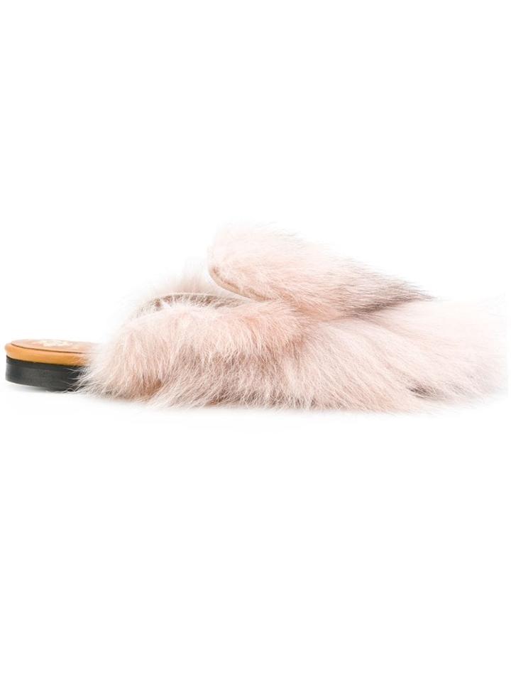 Mr & Mrs Italy Sabot Mules - Pink