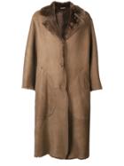 Desa 1972 Oversized Coat - Brown