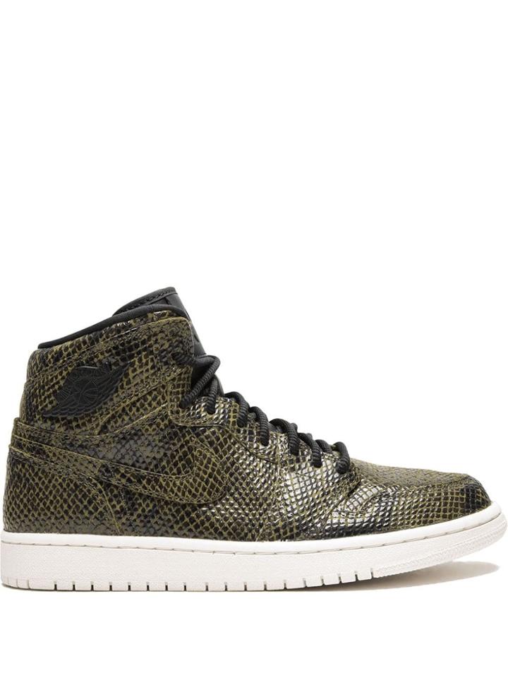 Jordan Wmns Air Jordan 1 Retro Hi Pre Sneakers - Green
