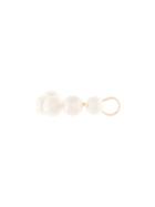 Saskia Diez Ball Earring - White