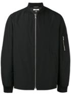 Hope For Men - Zipped Bomber Jacket - Men - Cotton/polyamide/polyester/viscose - 52, Black, Cotton/polyamide/polyester/viscose