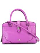 Coach Detachable Strap Tote, Women's, Pink/purple
