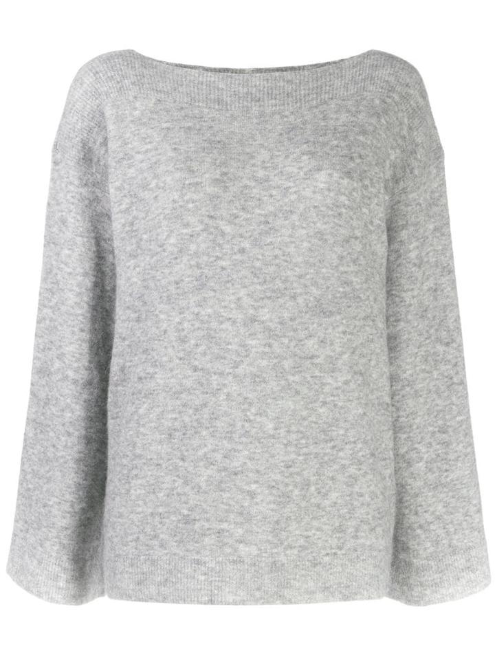 3.1 Phillip Lim Bell Sleeved Sweater - Grey