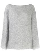 3.1 Phillip Lim Bell Sleeved Sweater - Grey