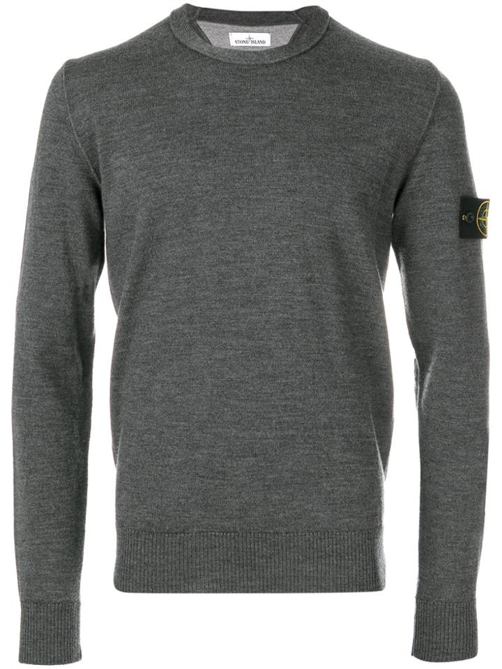 Stone Island Crew Neck Sweater - Grey