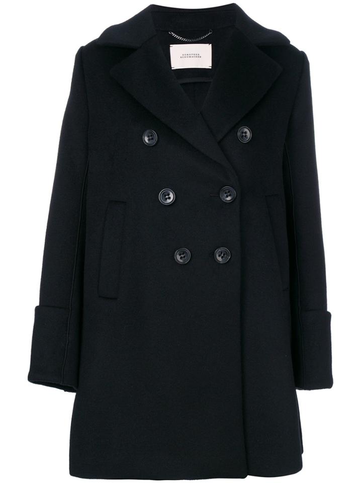 Dorothee Schumacher Double Breasted Coat - Black