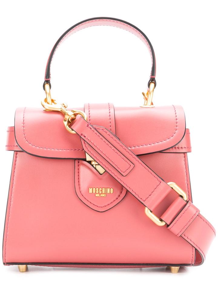 Moschino Satchel Bag - Pink & Purple