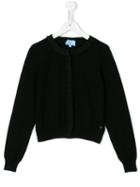 Lanvin Petite Ruffled Trim Cardigan, Girl's, Size: 14 Yrs, Black
