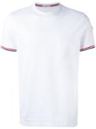 Moncler Classic T-shirt, Men's, Size: Medium, White, Cotton