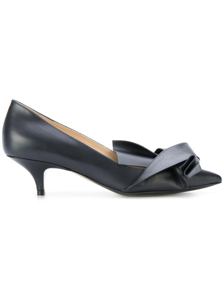 No21 Twisted Detail Pumps - Blue