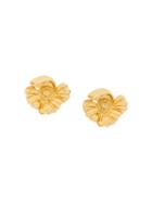 Kenzo Pre-owned Flower Clip-on Earrings - Metallic