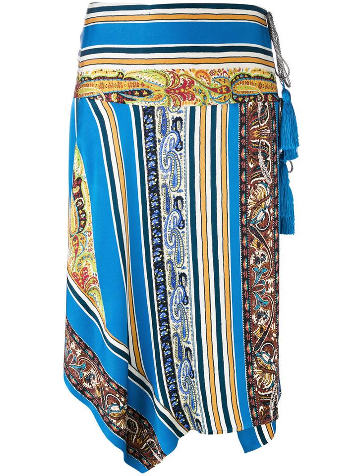 Etro - Printed Skirt - Women - Silk/acetate - 44, Silk/acetate